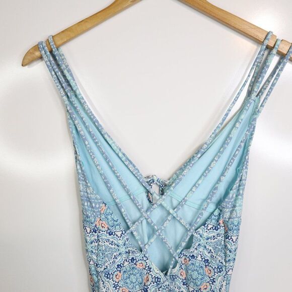 ASOS Cikada Boho Print Strappy One Piece - Picture 6 of 10